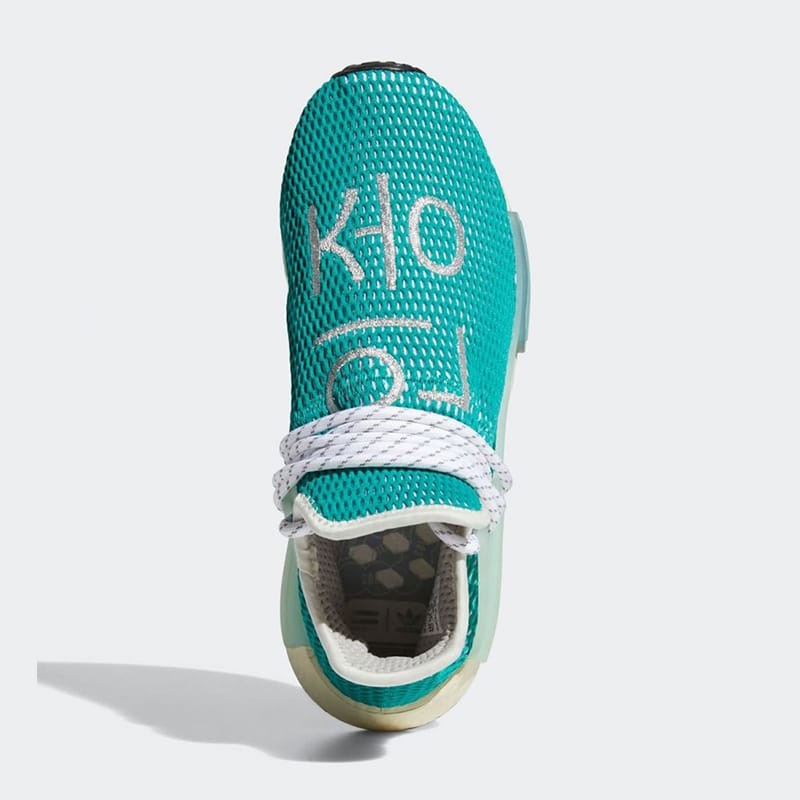 Pharrell Williams x adidas NMD HU Dash Green Q46466 Grailify